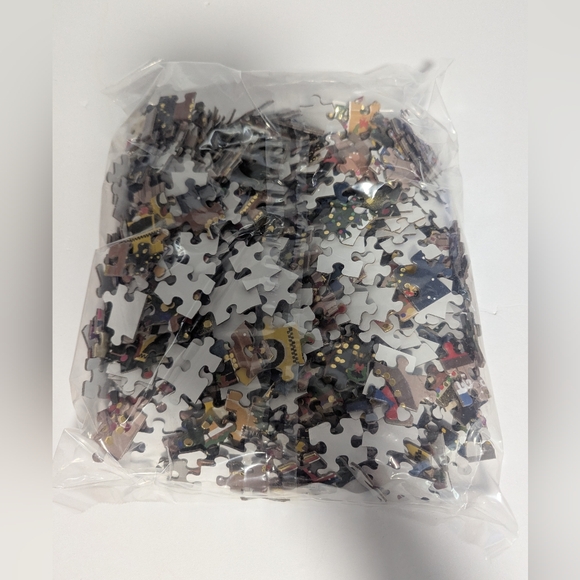 Galison Winter Lights 500 Piece Foil Puzzle - Picture 3 of 3